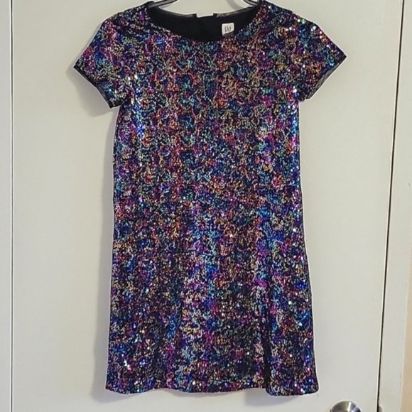 Gap Kids Sequined Party Dress L - Picture 1 of 5